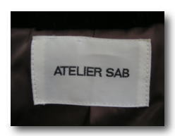 ブランド名：ATELIER SAB：アトリエサブ